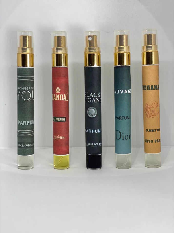 pack 5 parfums identiques